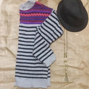 boho patterned Maurices  warm sweater
